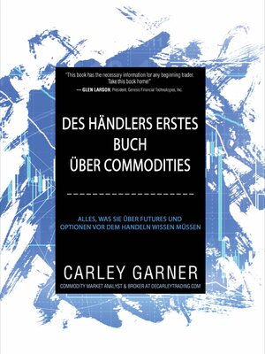 cover image of Des Händlers Erstes Buch Über Commodities